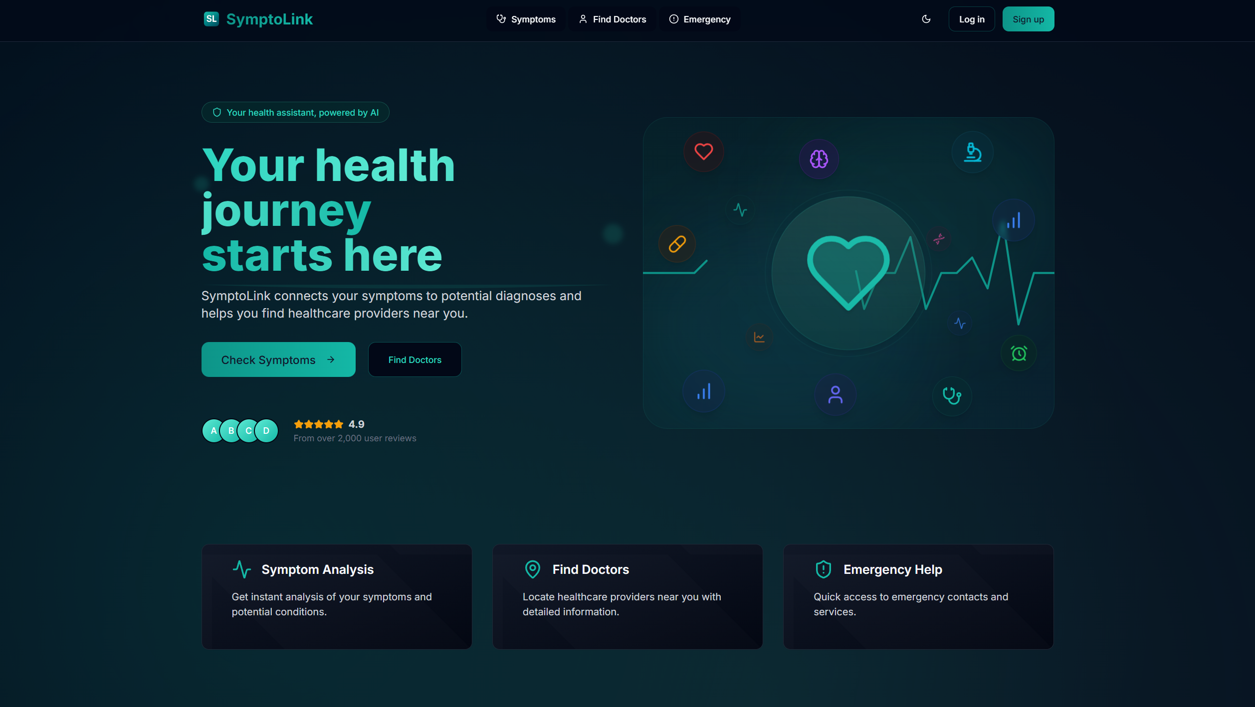 SymtoLink – Health Symptom Analysis Platform